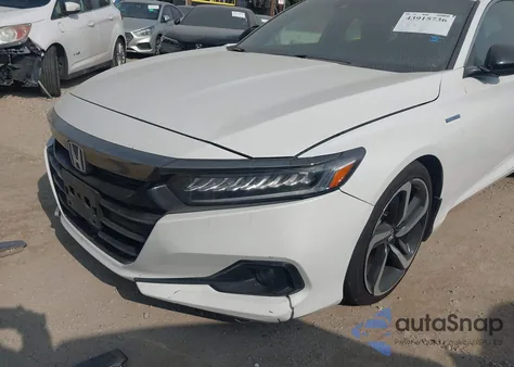 2022 Honda Accord Hybrid Sport из США, поврежденный, VIN 1HGCV3F28NA019150